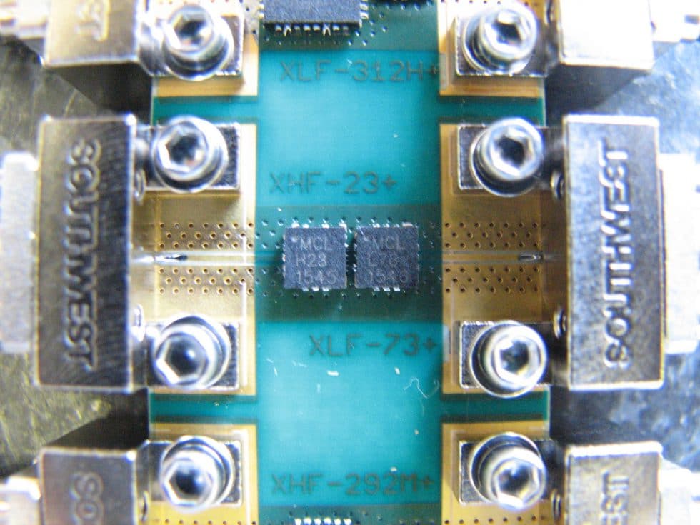 Combining MMIC Reflectionless Filters to Create Ultra-Wideband (UWB) Bandpass Filters 8 Combining MMIC Reflectionless Filters to Create Ultra-Wideband (UWB) Bandpass Filters