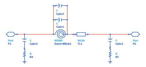 ADS Equivalent Circuit