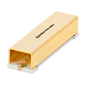 Exploring the Fundamentals of Thin-Film Filter Technology in RF & Microwave Applications 4 Figure 2: ABF-26G+ case style with cover shield measuring 0.45 x 0.12 x 0.10″ (11.43 x 3.05 x 2.54mm).
