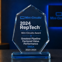 Mini-Circuits Award Greatest Pipeline Factored Value Performance EMEA 2023-2024