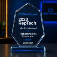 Mini-Circuits Award Highest Pipeline Conversion EMEA 2023-2024